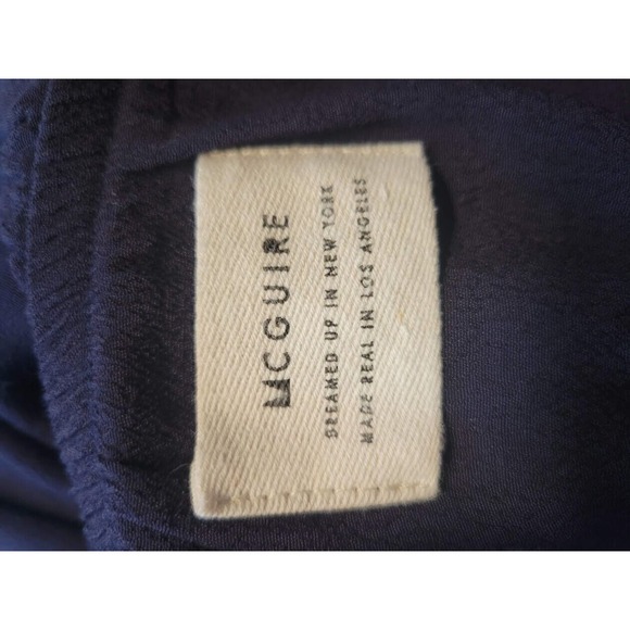 McGuire Empire Style Black Midi Halter Dress w/Ties Hi Lo Hem Size M - Picture 7 of 7